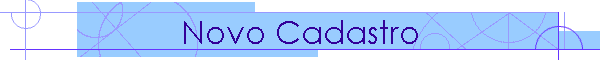 Novo Cadastro